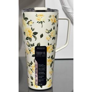 BruMate Toddy XL 32oz, COTTAGE ROSE